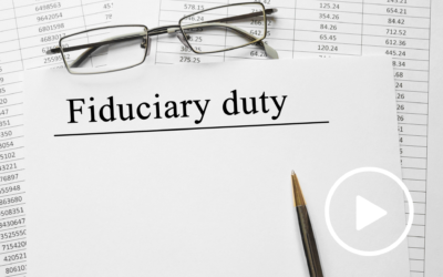 What does fiduciary mean?