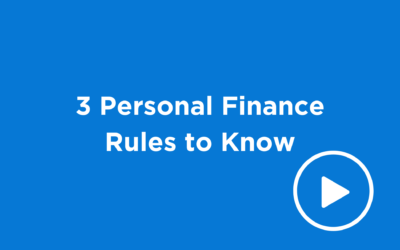 3 Personal Finance Rules to Know