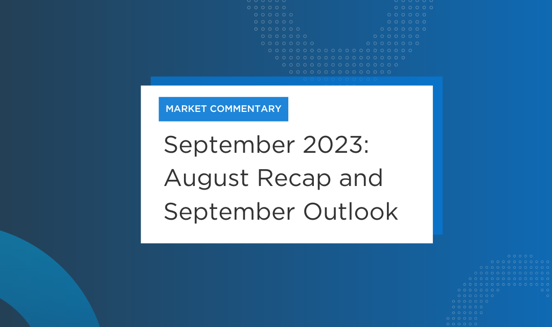 September Market Commentary – A Raft of Reassuring Data – or Not?